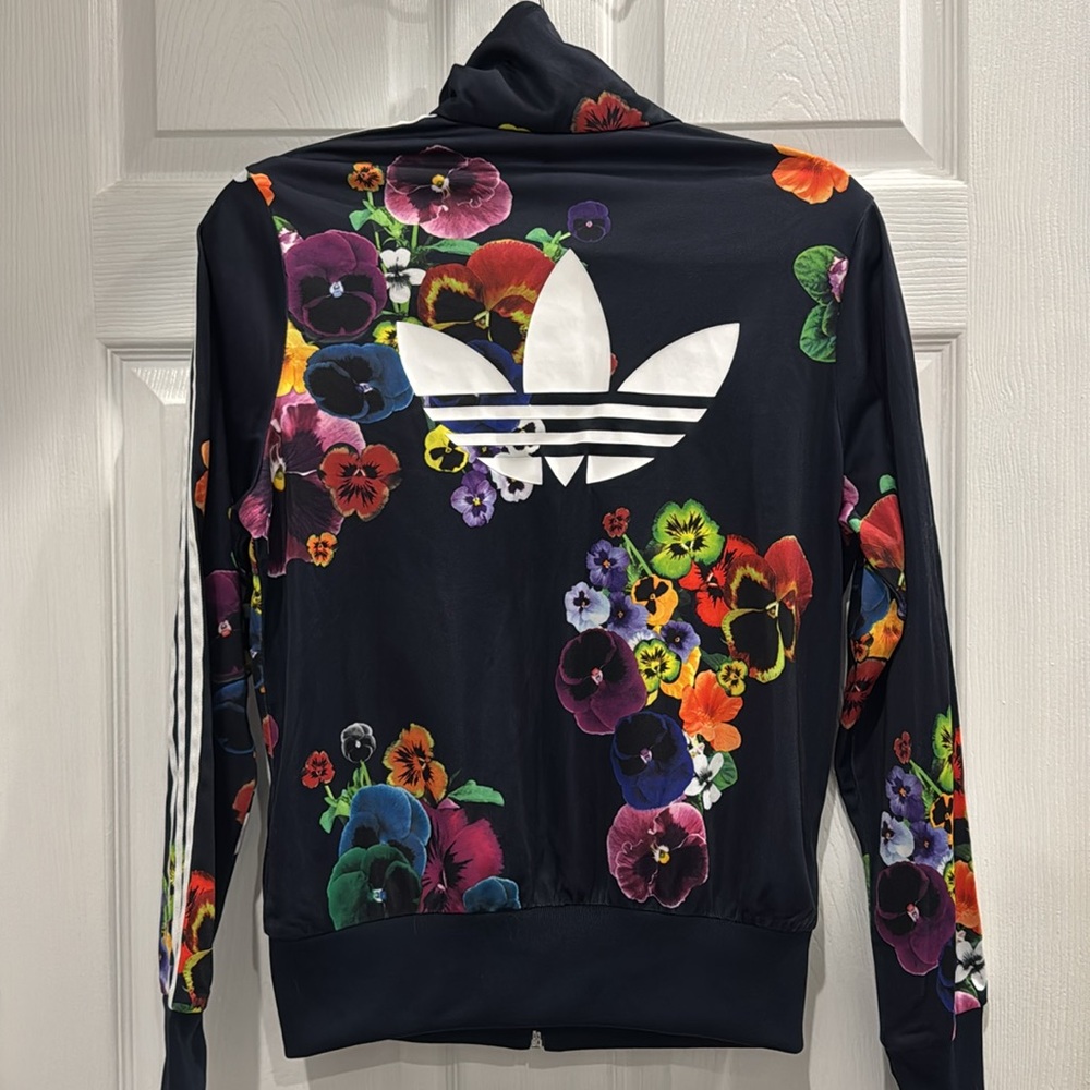 Adidas Floral Track Jacket - Picture 4 of 6